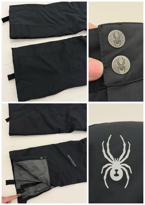 Pantaloni SPYDER (XXL bărbat) Ski Snowboard bretele salopeta zapada