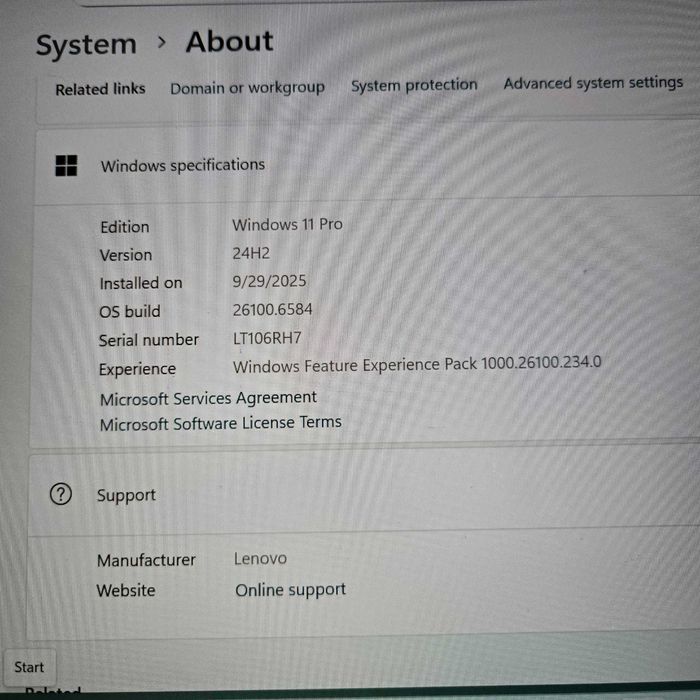 Laptop Lenovo Yoga Slim 7 16GB Ram 512GB SSD i7