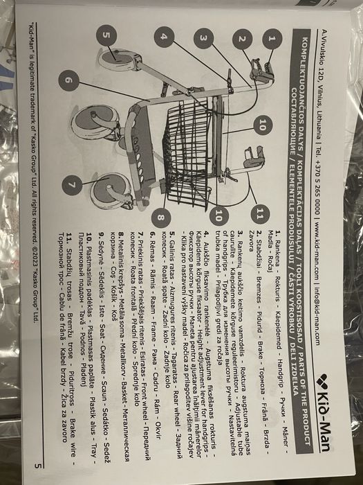 Rolator mobil cu 4 roți (+garanție)