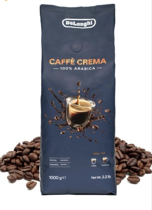 Cafea boabe DELONGHI-  1 kg-din UK