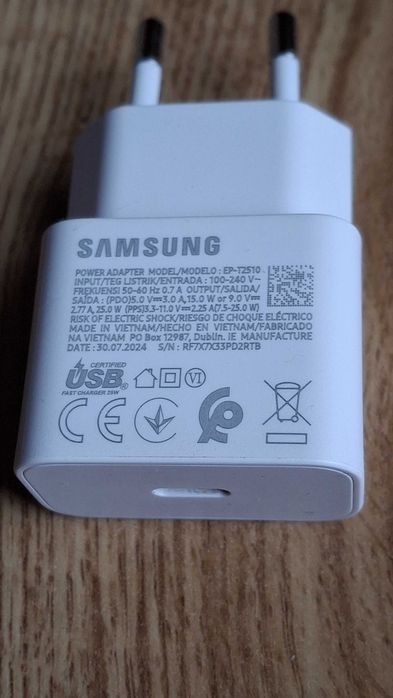 Încărcător Samsung Super Fast Charging USB-C 25W | EP-T2510