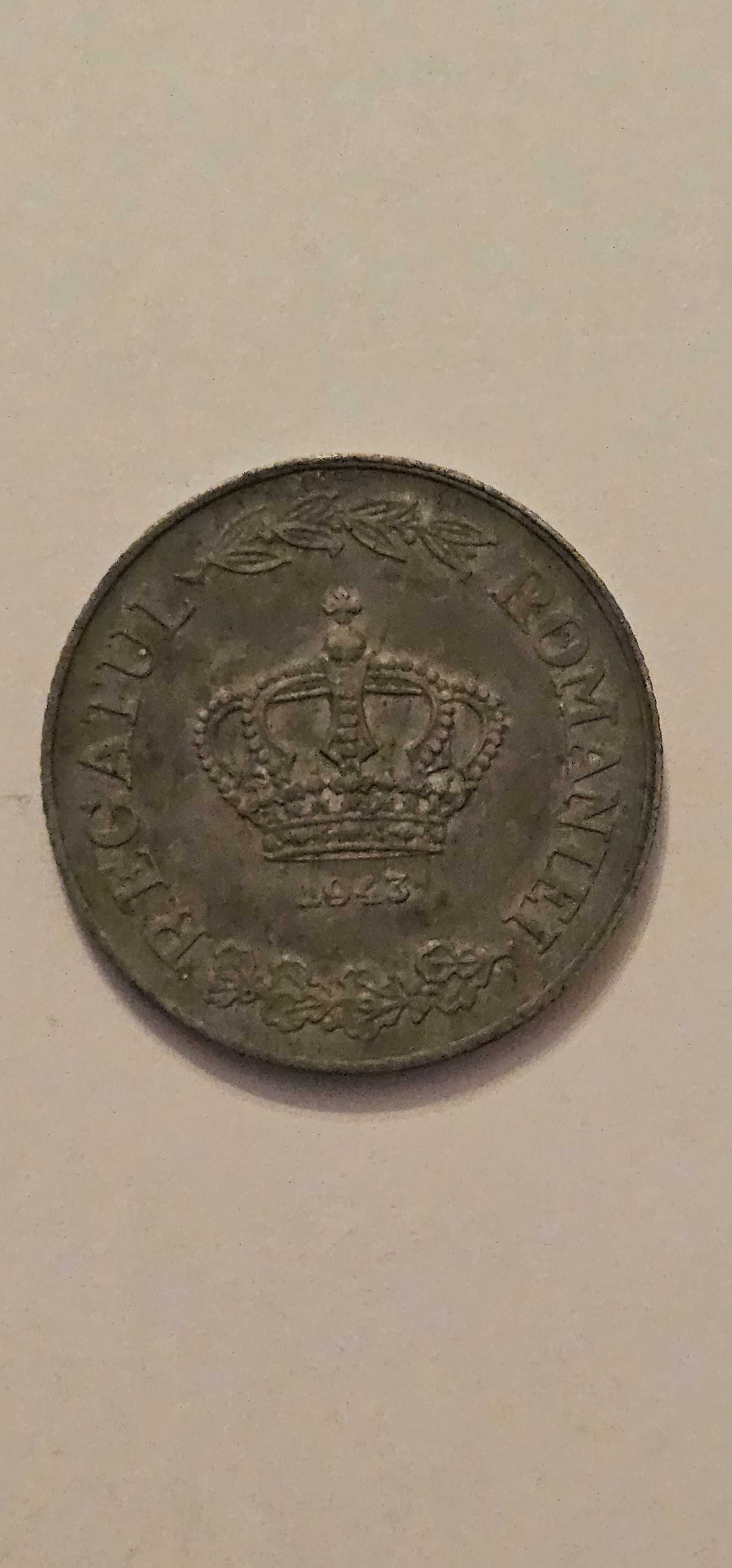 Moneda 20 Lei 1943 - Regatul Romaniei