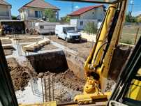 Servicii buldoexcavator, fose, fundatii, beciuri, santuri