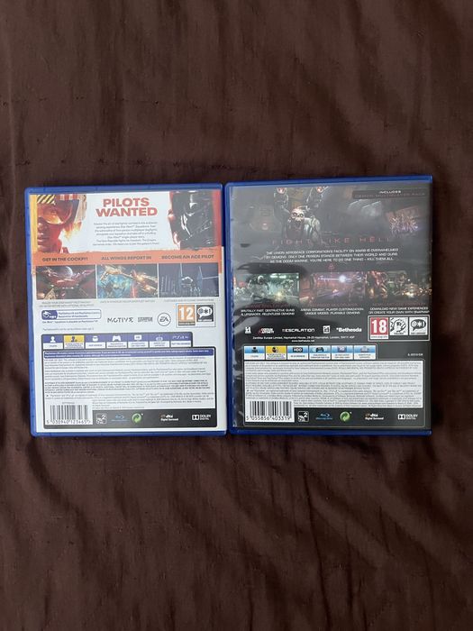 Doom 4 и Star Wars Squadrons за PlayStation 4