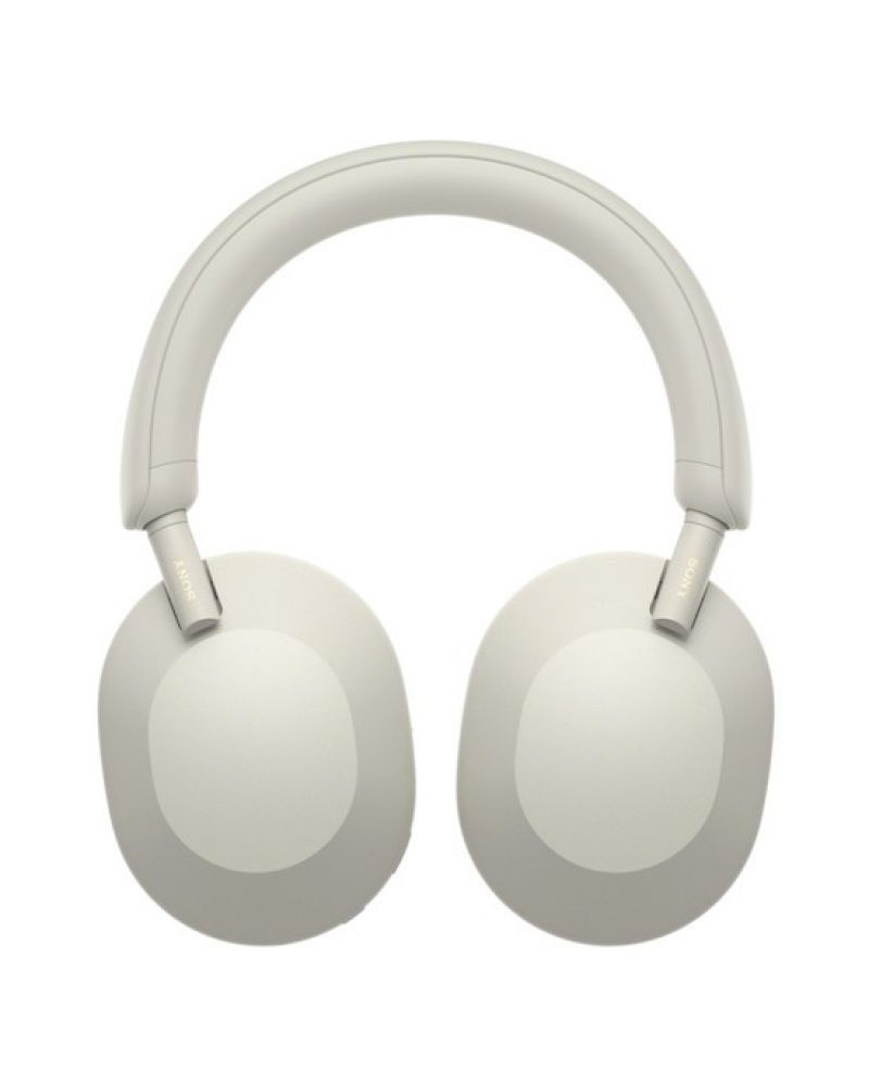 Sony - WH-1000XM5 Безжични слушалки с микрофон, ANC, сребристи