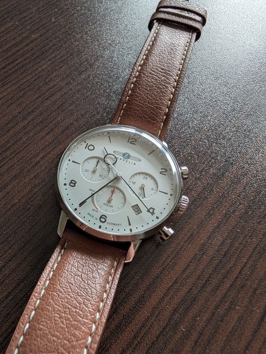 Ceas barbatesc Zeppelin Hindenburg Solar 8086-5-N (quartz)