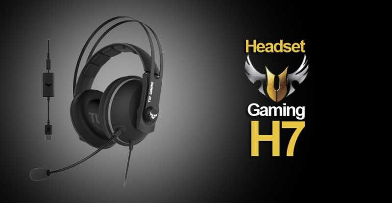 Casti Asus TUF Gaming H7 surround virtual 7.1 USB multiplatforma Noi