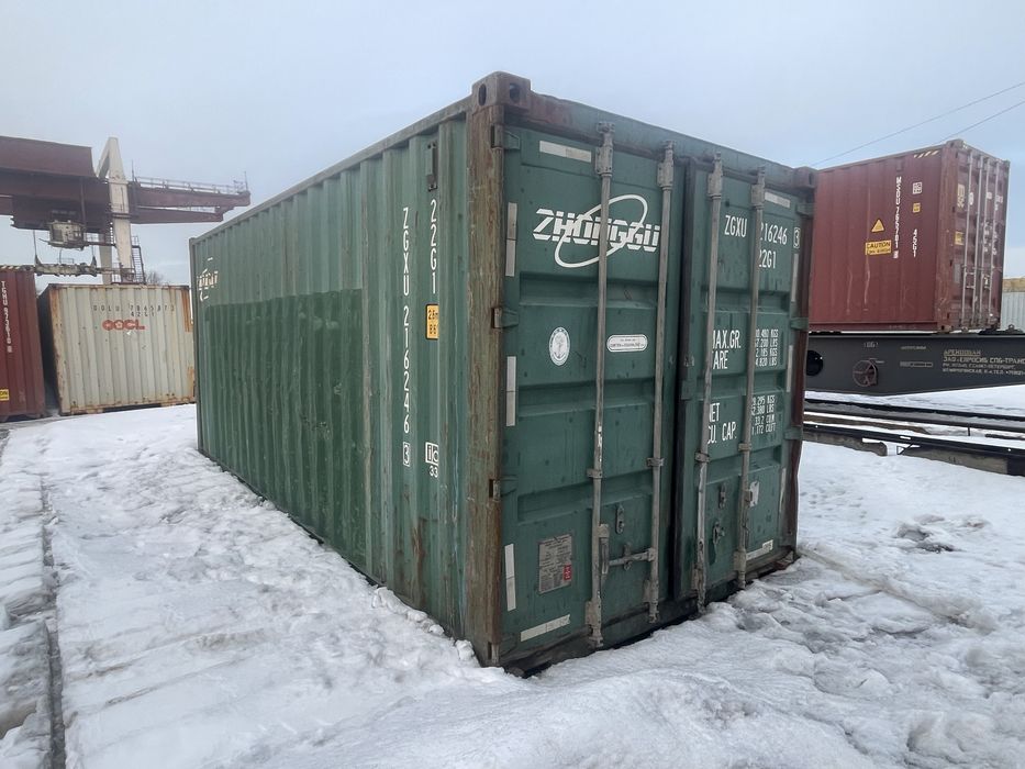 Контейнер 20 футовый в Среднем Состоянии Прям в Астане - на Выбор.