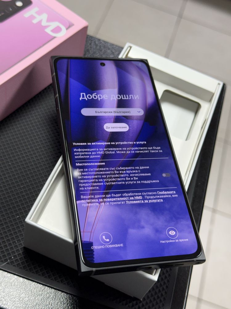 HMD SKYLINE,Twisted Black,256GB/12GB RAM *ЧистоНов*