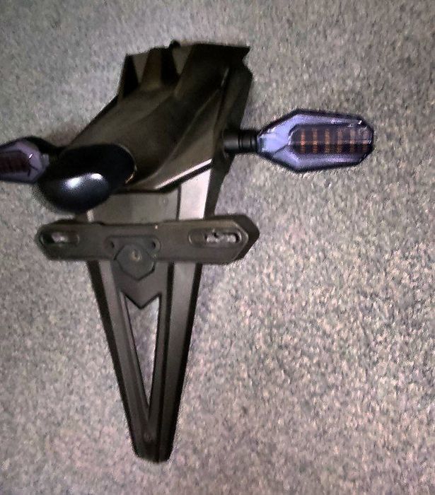 Заднее крыло под номер для мотоцикла