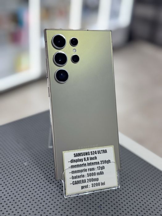 Samsung S24 ultra 256gb ca nou cu garantie