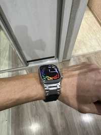 * стильный брутальный ремешок на Apple Watch Ultra комбинированный