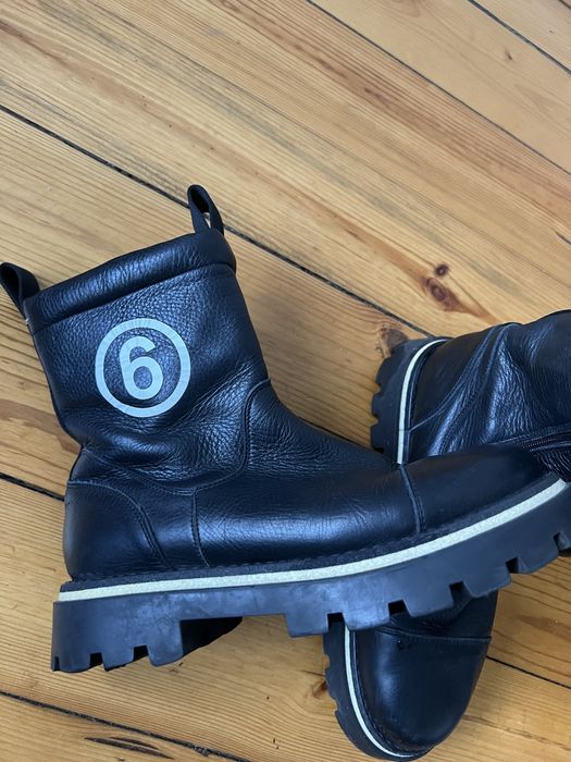 MM6 Maison Margiela боти кожа р 39