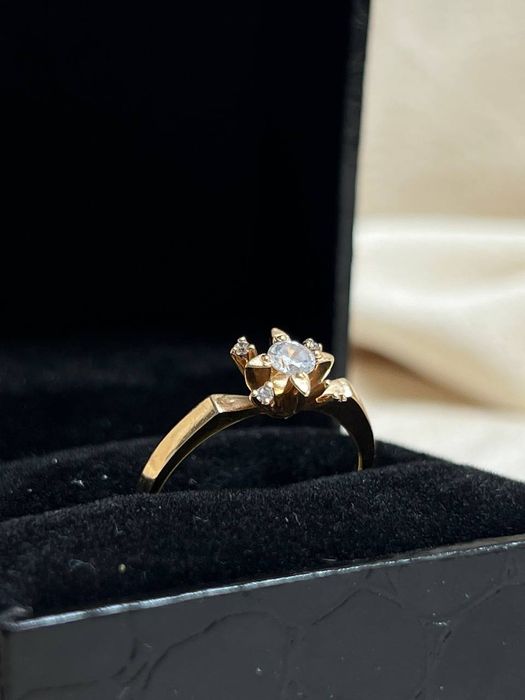 Кольцо золотое ЖанТаС ломбард Астана Казахстан