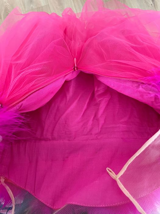 Rochita cu trena pentru printese, 1 an Petite Coco