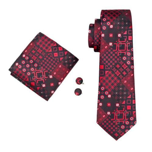 Set cravata matase butoni batista+ cutie cadou