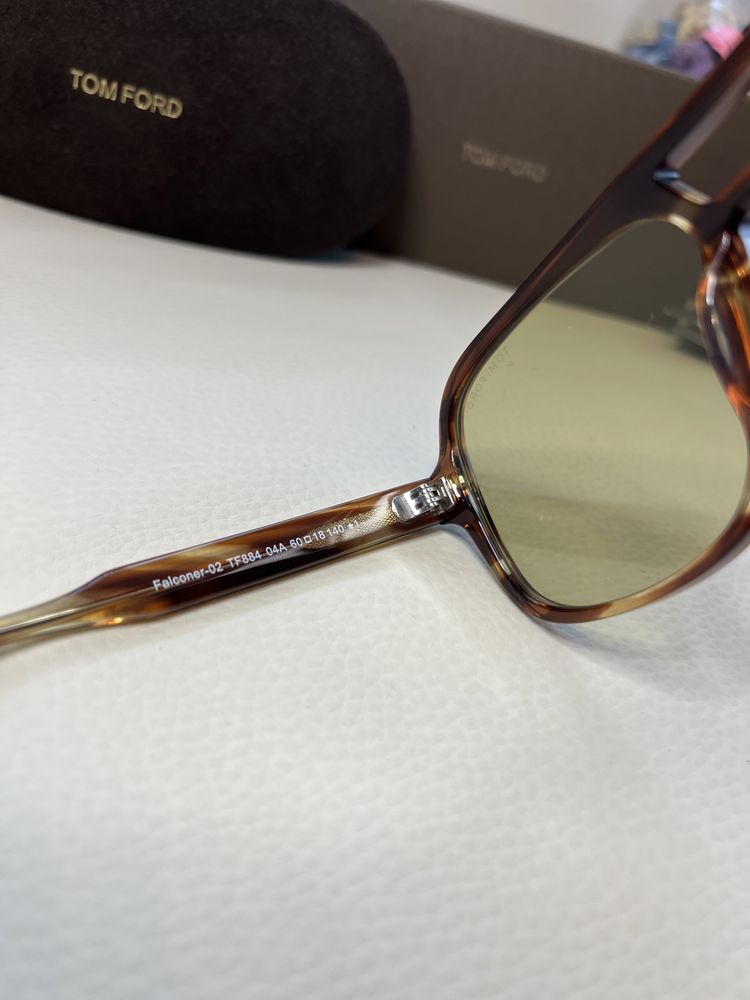 TOM FORD Falconer FT884 ochelari de soare rame lentile protectie veder