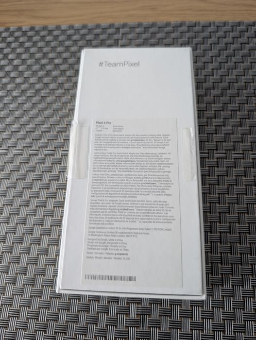 Google Pixel 6 Pro 128 GB Sorta Sunny Neverlocked