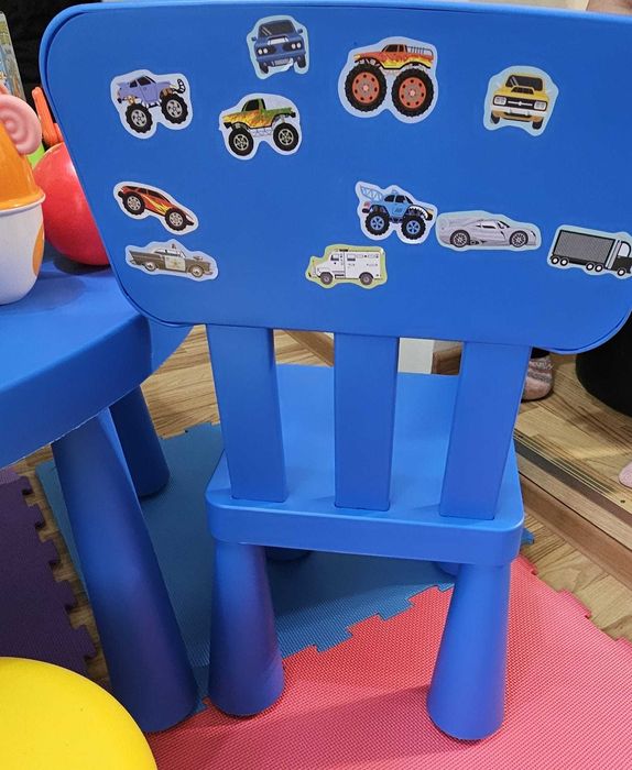 Set Masa si 3 scaune copii Mammut Ikea