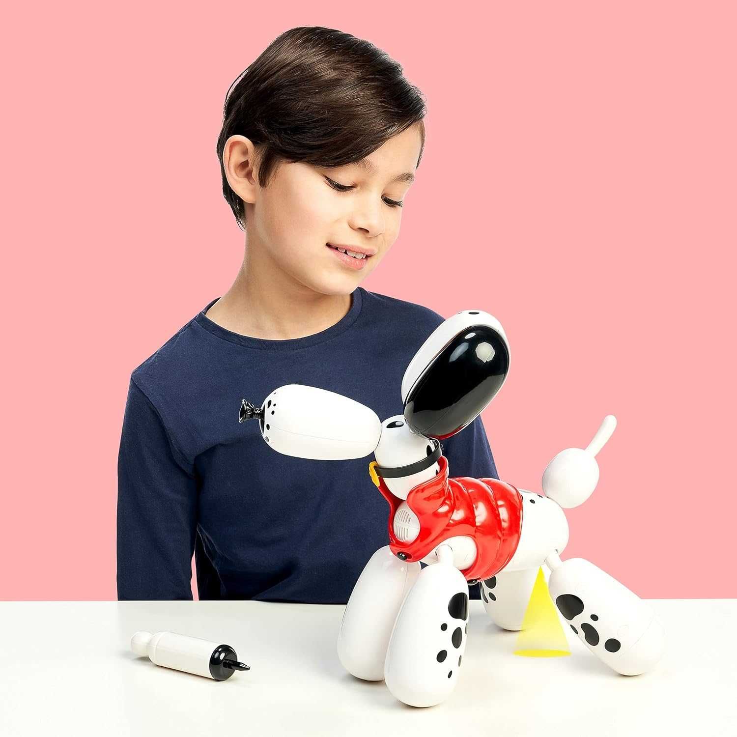 Интерактивно куче балон робот 60 функции звуци движения далматинец