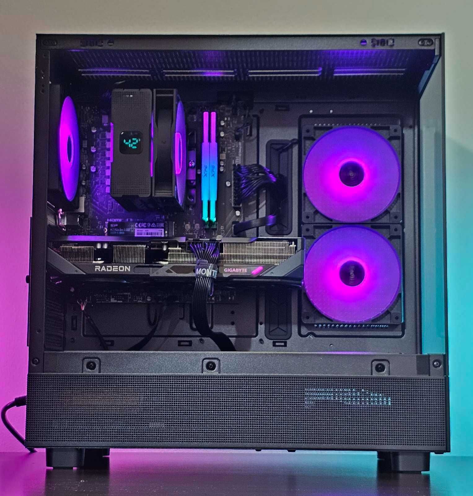 RX 9070 16GB/Ryzen 7-7800X3D/RAM 32GB/SSD 1TB/Чисто Нов+Гаранция!