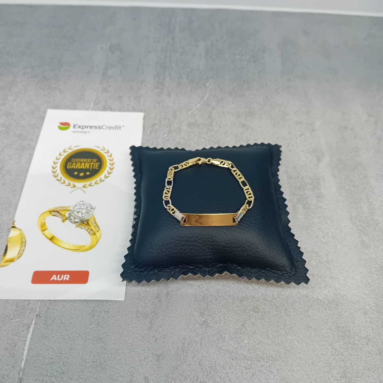 Bratara aur bebe 14k 4.82g (Ag26 Tudor 2)(B.43181.3) Garantie 2 ani!