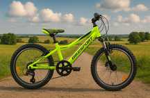 Детско колело BIKESPORT Everest 20" Neon Green Matt