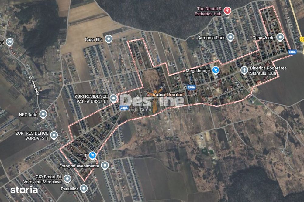 Valea Ursului , parcele de teren , 17.000 euro/ parcela