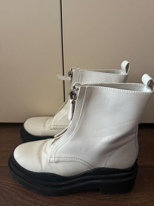 Боти Mango oт естествена кожа