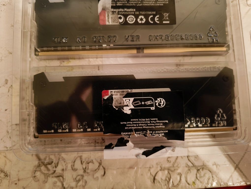 Оперативная память Kingston Fury 2х16GB DDR4 3200