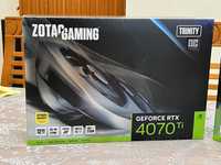 Видеокарта ZOTAC GAMING GeForce RTX 4070Ti Trinity OC