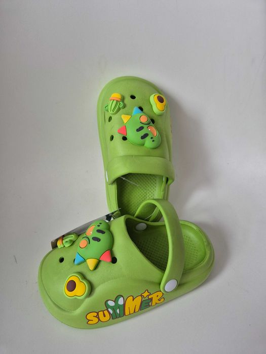Papuci crocs copii cu jibbitz