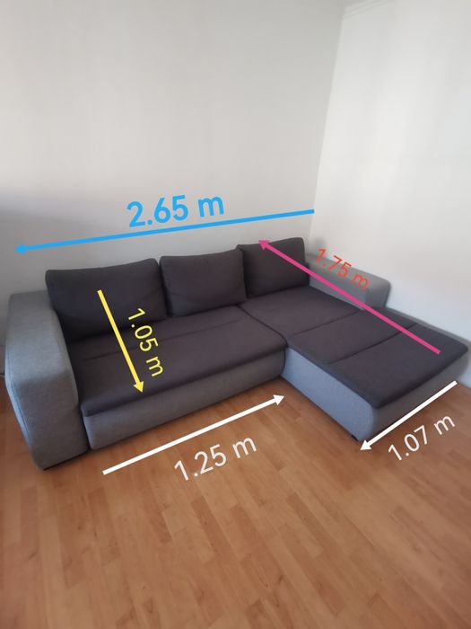 Canapea coltar extensibil