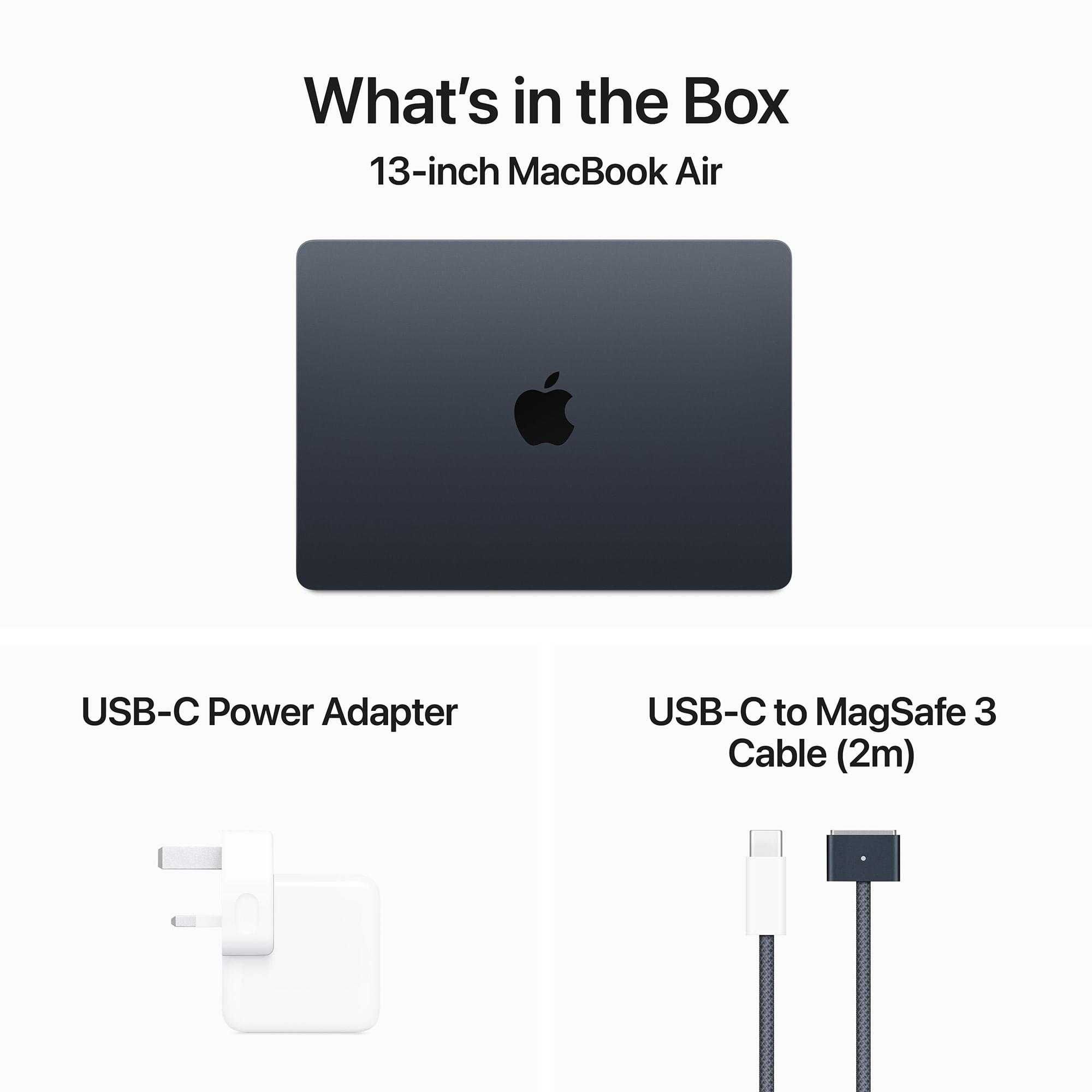 Новые! Apple M3 MacBook Air 13/8/512 Midnight (MRXW3)