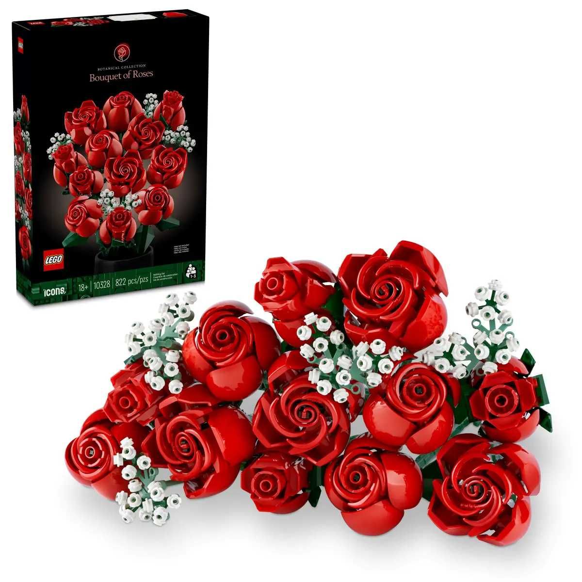LEGO 10328 Botanical Collection Bouquet of Roses / Рози