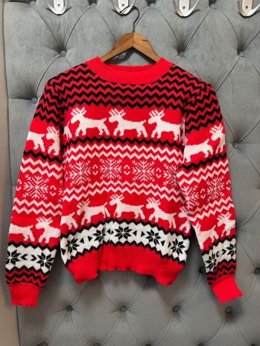 Pulover mos craciun