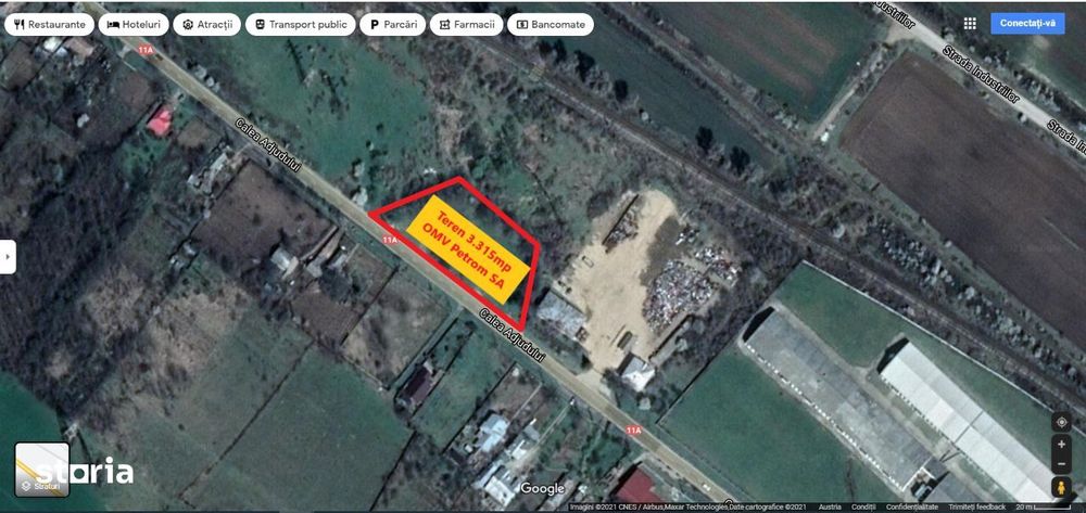 Teren de vanzare in Onesti_OMV Petrom SA