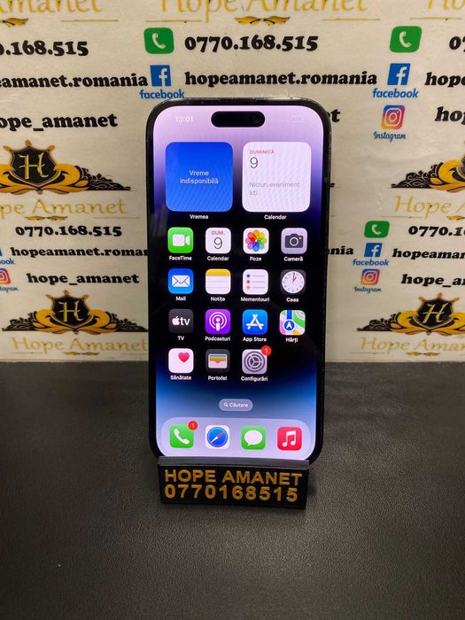 Hope Amanet P3 Iphone 14 PRO / 128 GB / 85% BATERIE