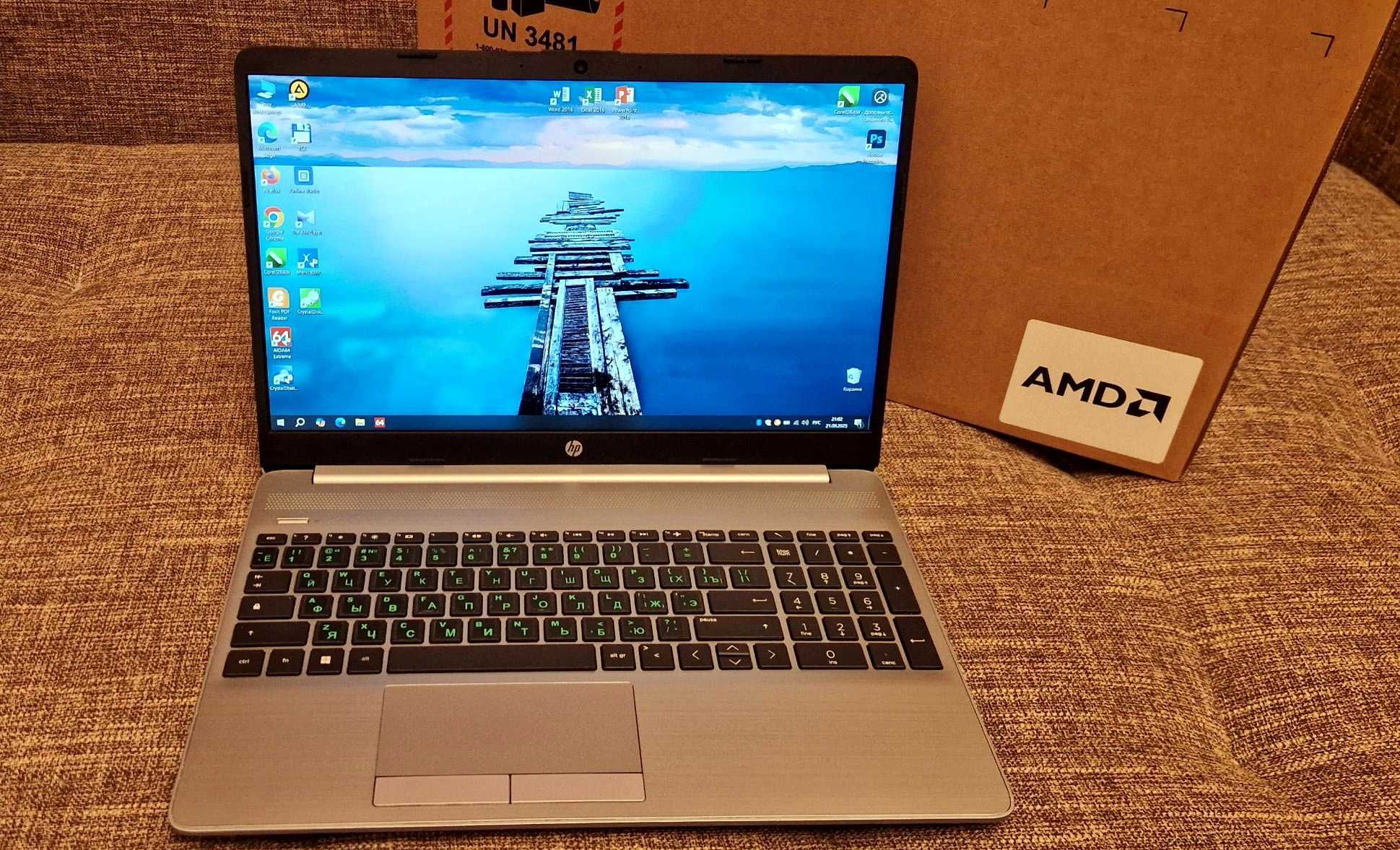 Ноутбук HP 255 G8 (Ryzen 5 5500U | ОЗУ 16ГБ | SSD 256ГБ | 15,6" FHD)