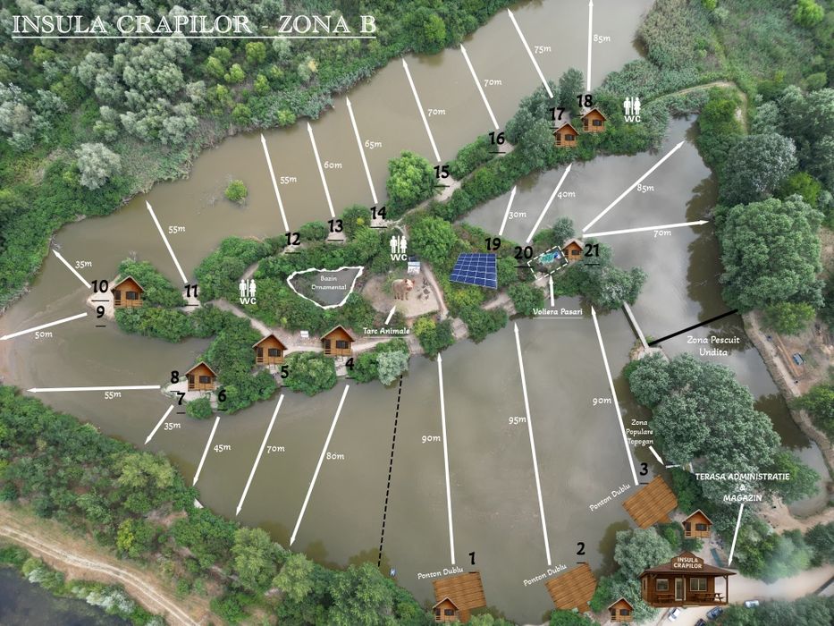 Afacere /Lac pescuit 19,5ha de VANZARE