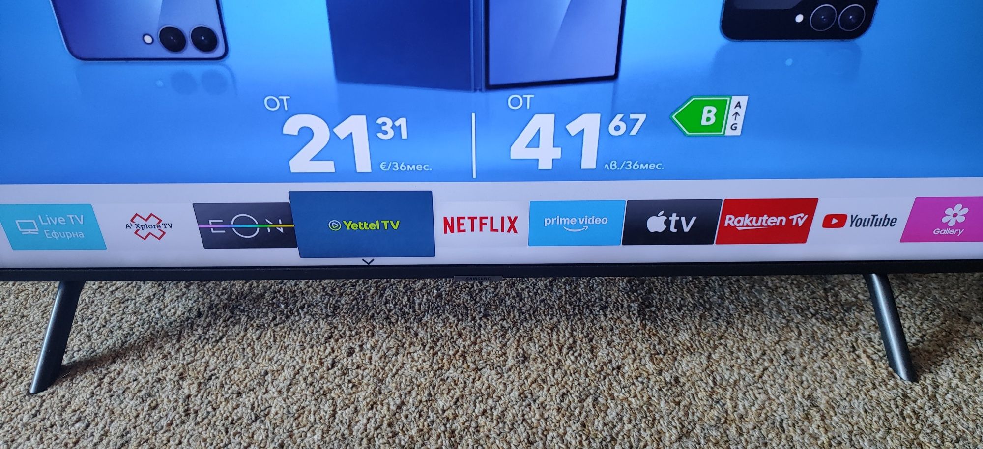 43" LED 4k TV Samsung SMART Ultra HD - уникат