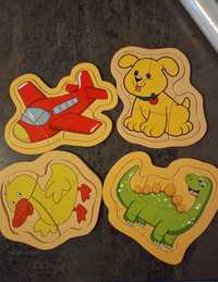 puzzle lemn pentru copii