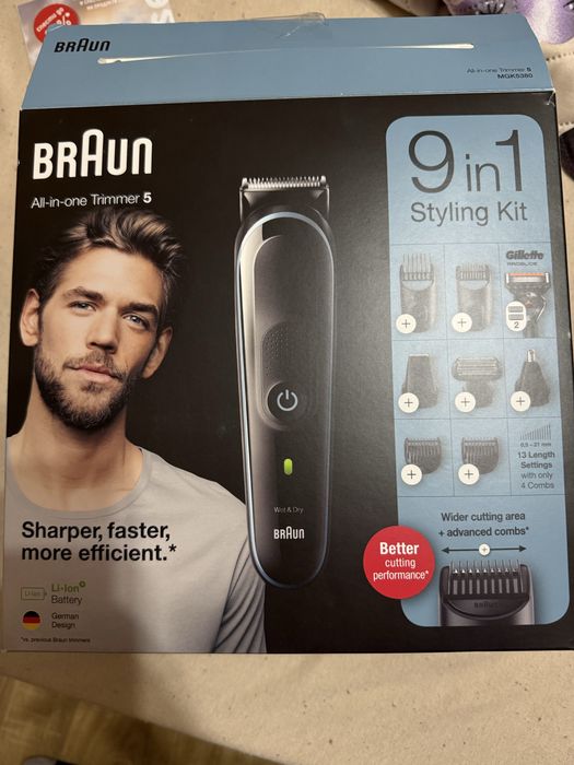 Тример Braun 9+1