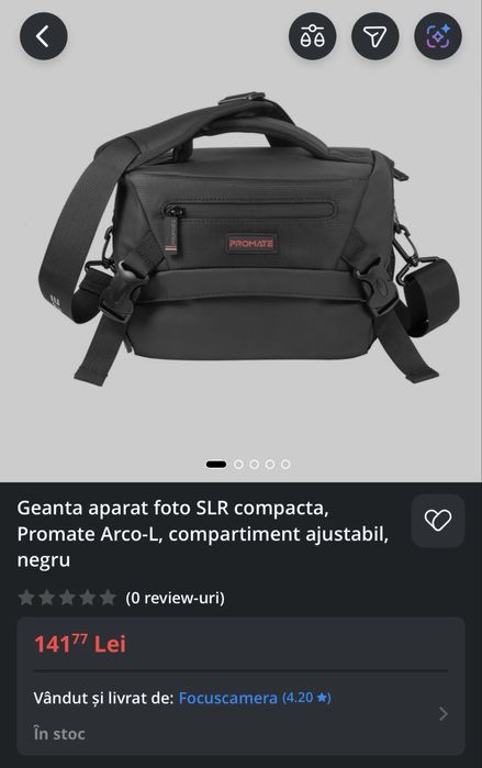 Aparat foto Mirrorless Canon EOS RP, doua obiective si accesorii
