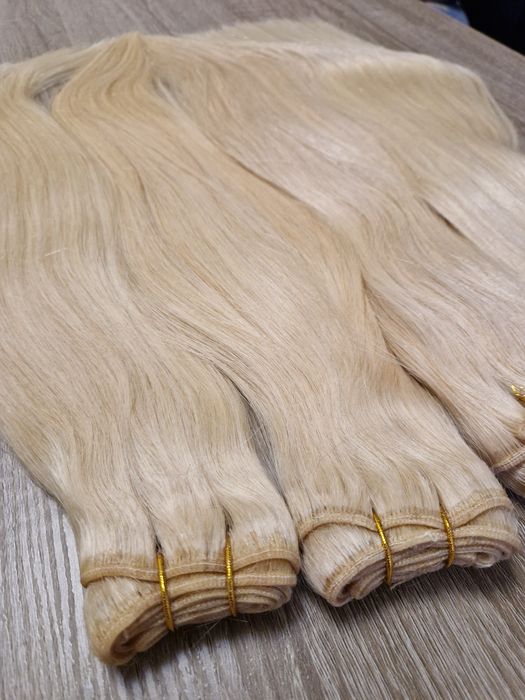 Естествена коса - висок клас, рус цвят