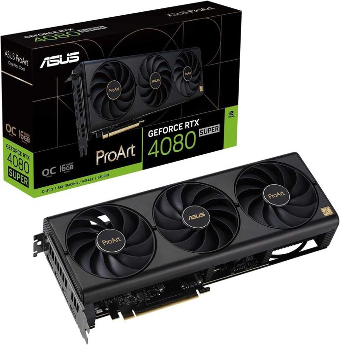Видео карта ASUS ProArt GeForce RTX 4080 Super OC Edition 16GB