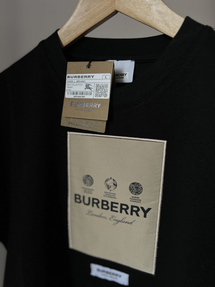 Tricou | burberry | negru