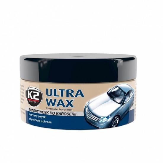 полир паста к2 ultra wax 250гр полиране и защита + гъбичка ...