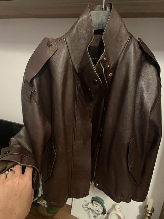 Geaca piele Massimo Dutti