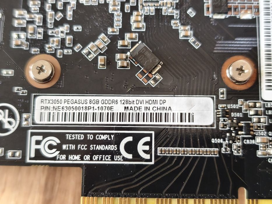 Гейминг видеокарта Geforce RTX 3050 8GB